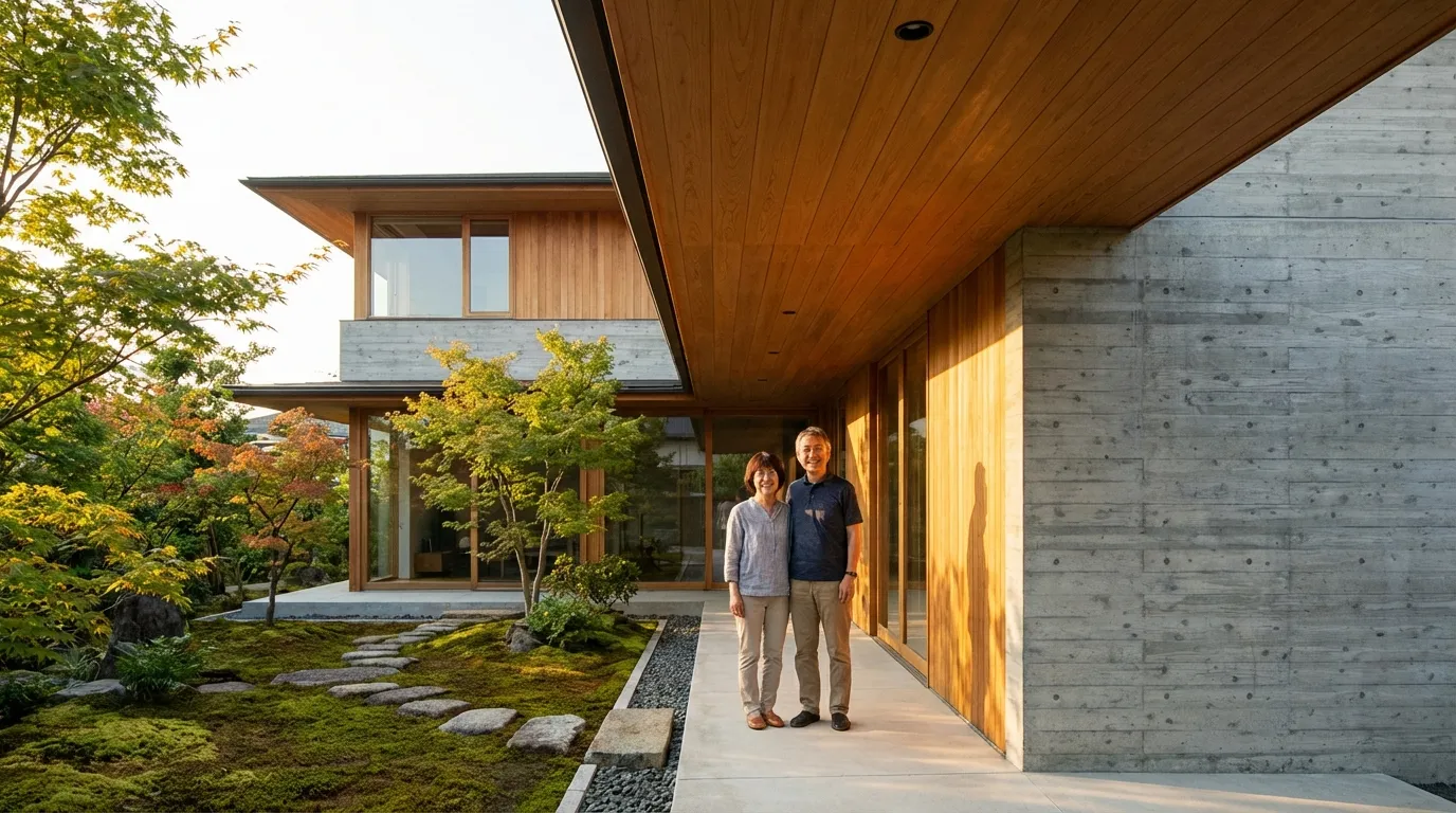 三世代家族の食卓